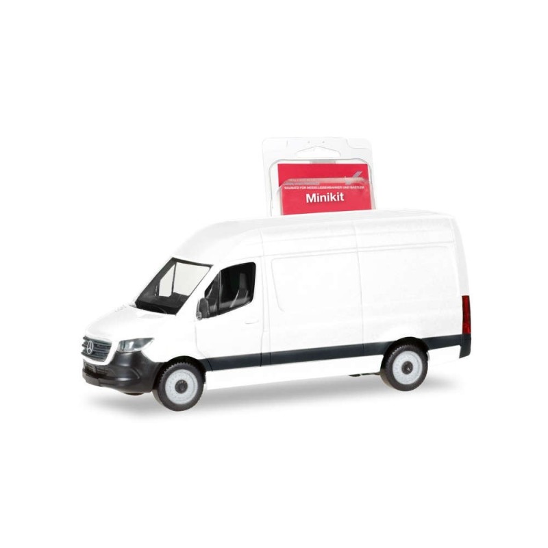Model pojazdu HERPA MINIKIT: MERCEDES-BENZ SPRINTER `18 KASTEN HOCHDACH