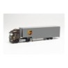 Model pojazdu MERCEDES-BENZ ACTROS STREAMSPACE 2.3 JUMBOKOFFER-SATTELZUG "UPS" marki Herpa HE314244