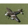 Model redukcyjny P-51B Mustang, skala 1:200, Gemini. Brązowy, biały i niebieski kamuflaż, oznaczenia AJ-A.