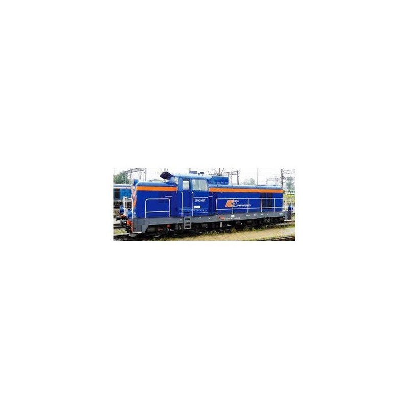 Model lokomotywy Lokomotywa spalinowa manewrowa SM42-607 (PIKO 59269) marki PIKO P59269