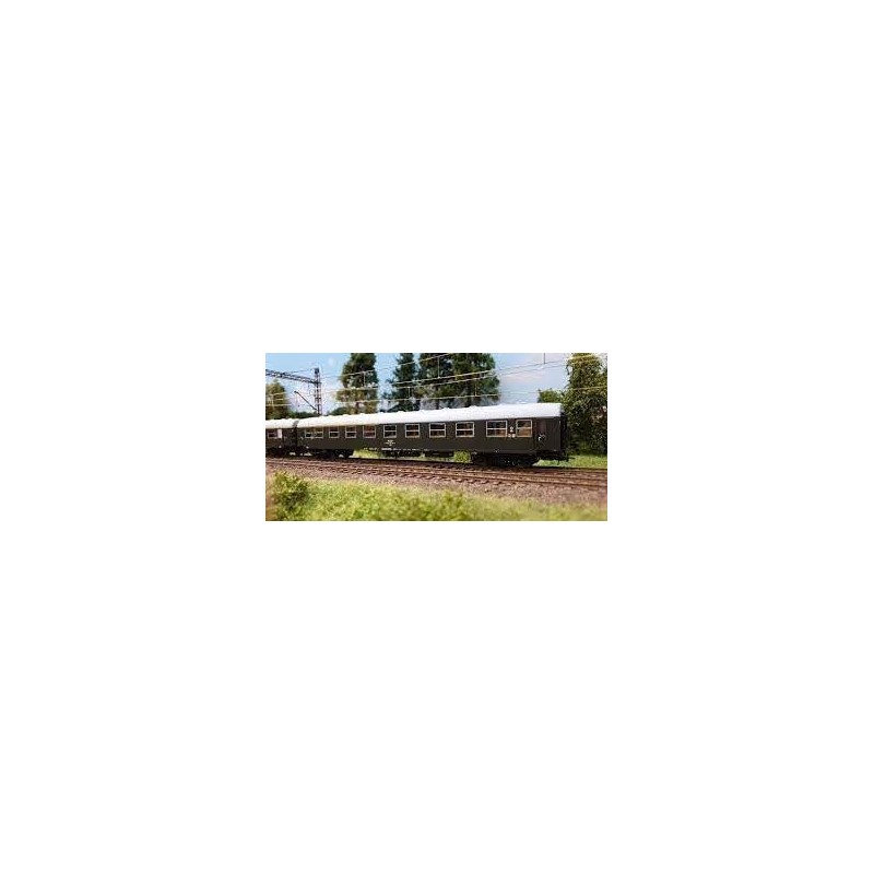 Wagon modelarski Wagon osobowy 1 klasy z ryflowanym dachem 112Ag 