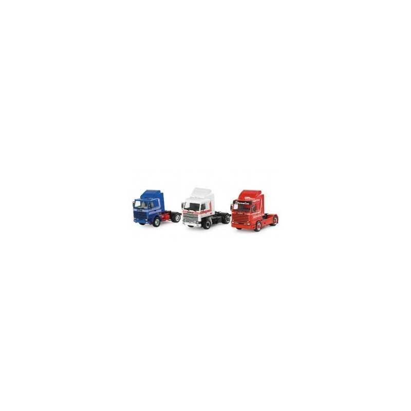 Model pojazdu Zestaw ciągników siodłowych Scania (HER154208) marki Herpa HE154208