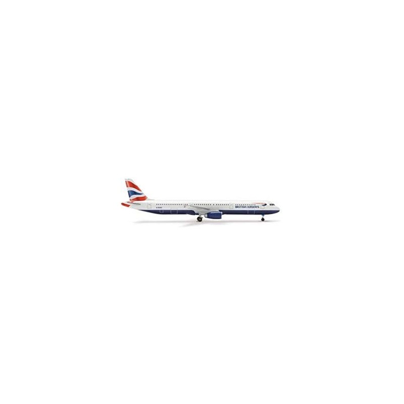 Model samolotu British Airways Airbus A321 marki Herpa HE509145