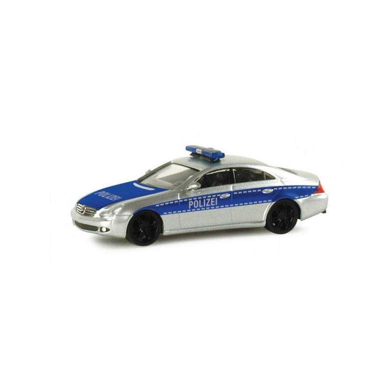 Model pojazdu Mercedes Benz CLS "police department" marki Herpa HE047890