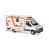 Model pojazdu WIETMARSCHER MB Sprinter Mod. 06 RTW "KTG Hannover" (1/87H0) marki RIETZE AUTOMODELLE RI61582