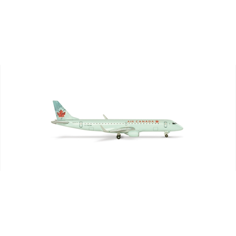 Model samolotu Embraer ERJ-190, skala 1:500, Herpa, w barwach Air Canada.