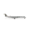 Model redukcyjny Canadair Jet CRJ700, skala 1:87, Herpa. Biały kadłub, logo Styrian Spirit.