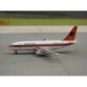 Model redukcyjny Boeing 737-200, skala 1:500, Inflight 500. Malowanie Hapag-Lloyd, detale premium.