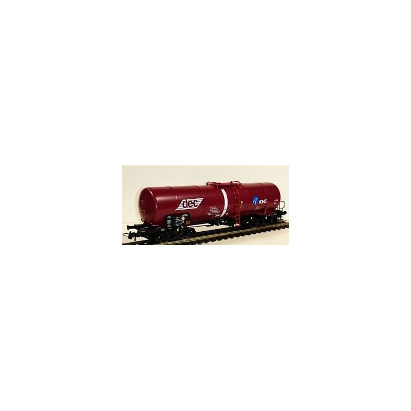 Wagon modelarski Wagon towarowy cysterna typ Zas DEC KVG marki Roco R76697