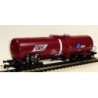 Wagon modelarski Wagon towarowy cysterna typ Zas DEC KVG marki Roco R76697