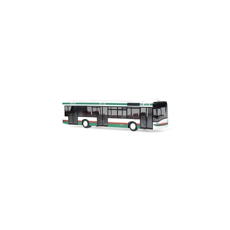 Model pojazdu SOLARIS Urbino 3 Magdeburger Verkehrsbetriebe (1/87) marki RIETZE AUTOMODELLE RIE65912