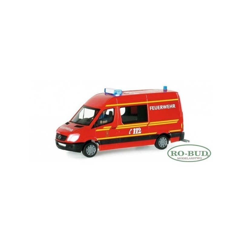 Model pojazdu Mercedes Benz Sprinter "Munich fire department"
