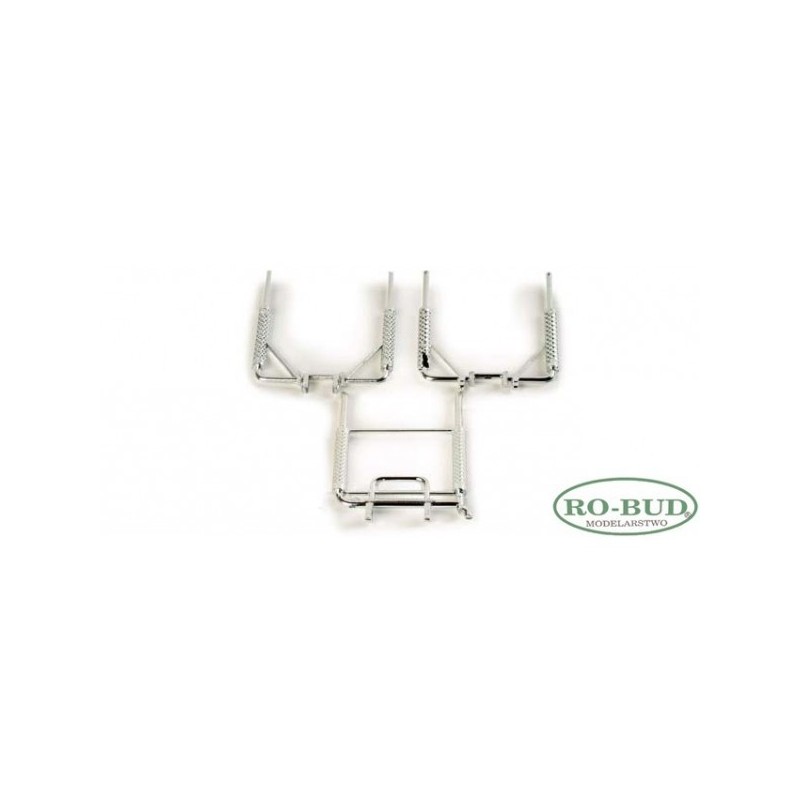 Model pojazdu Set highpipes (3x2 pieces) (1/87H0) marki Herpa HE052801