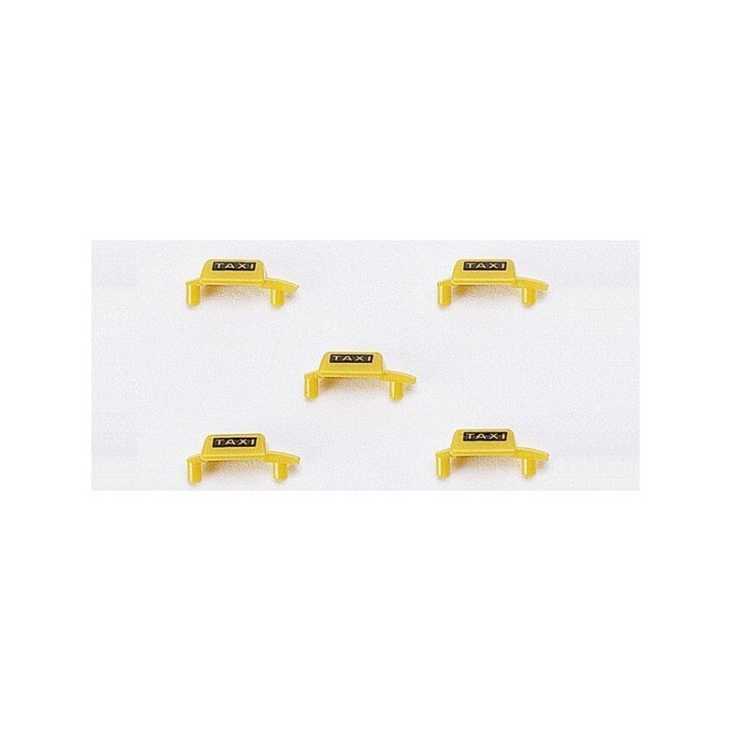 Model pojazdu Szyld na samochód taxi 5 szt. (1/43) marki Herpa HE050913