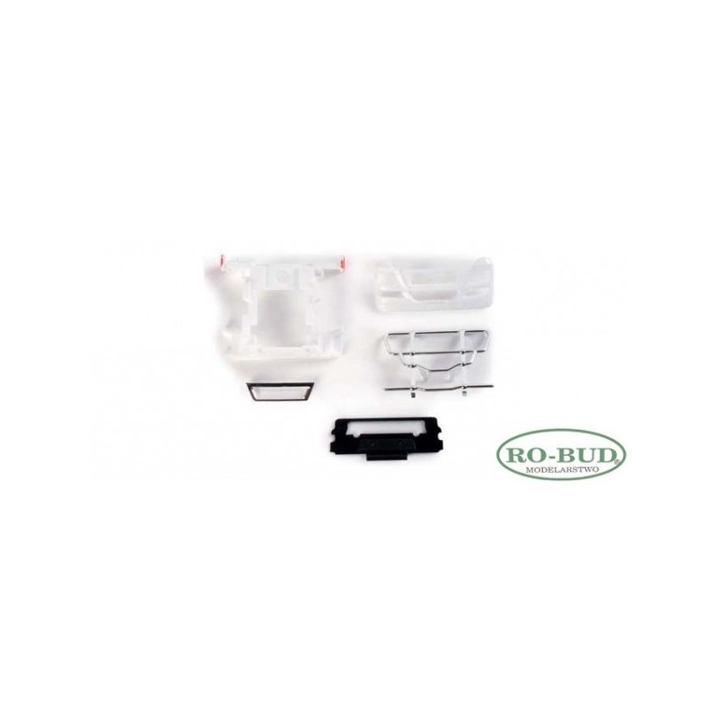 Model pojazdu Ram protection for MAN TGX XXL V8 (3 pieces) (1/87H0) marki Herpa HE052856