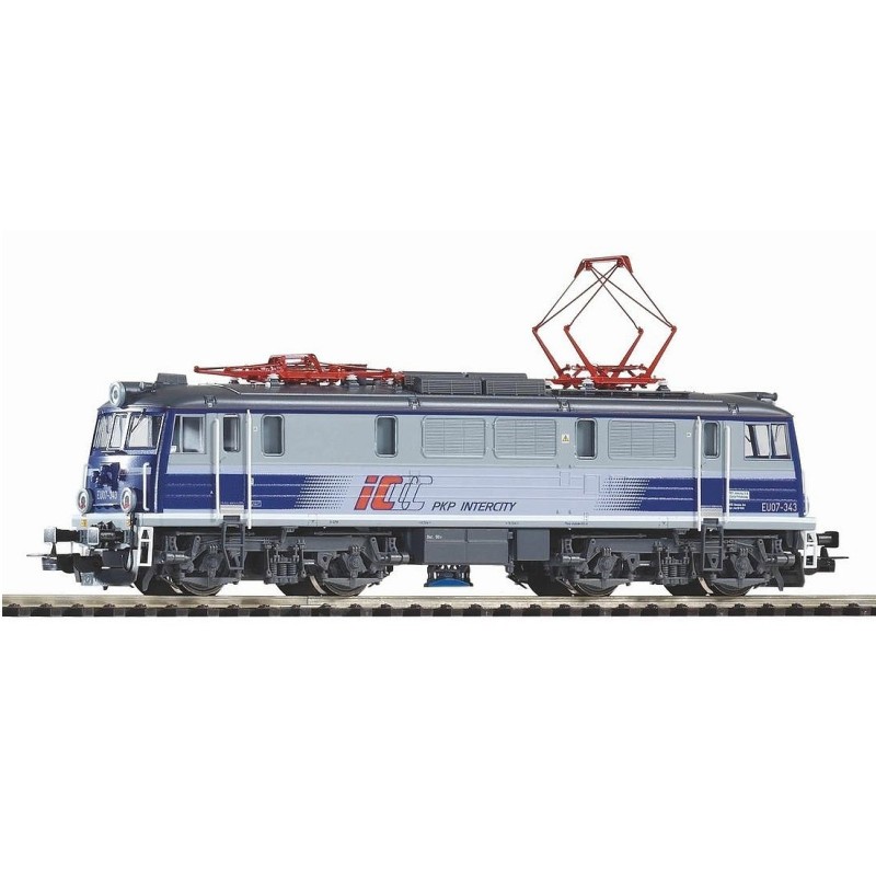 Model lokomotywy PKP-VI: EU07-343 "Intercity" marki PIKO PI96378-2