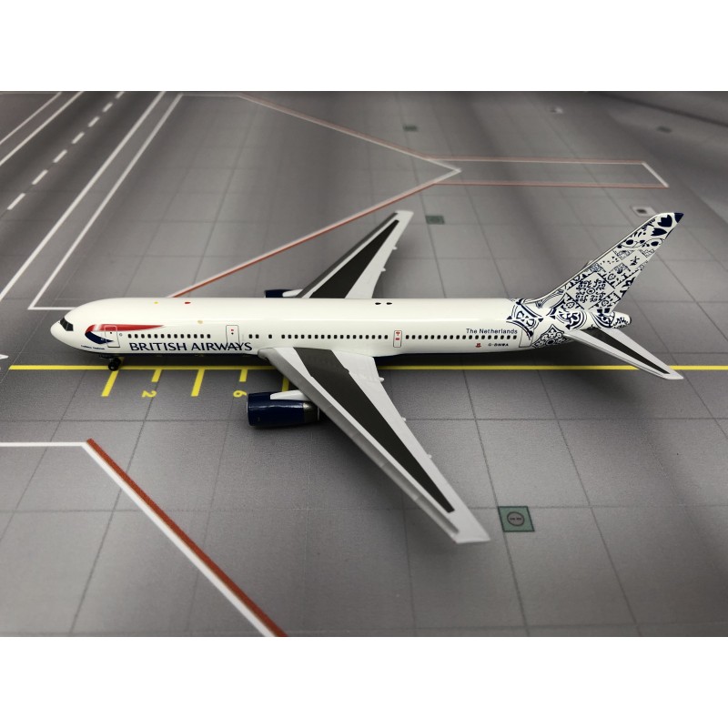 Boeing 767-300, skala 1:400, Aviation400. Malowanie British Airways.