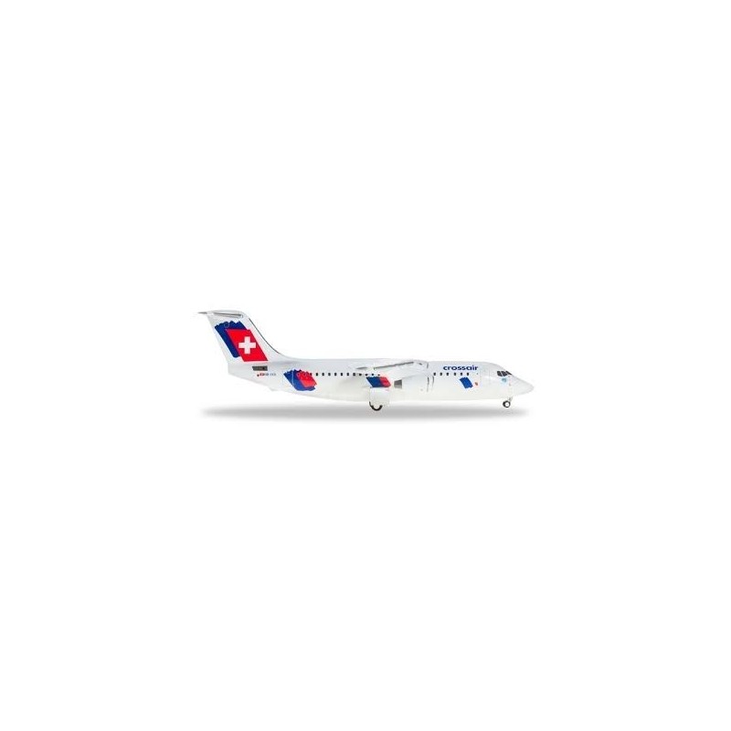 Model samolotu Avro RJ100 Jumbolino HB-IXX marki Herpa HE559638