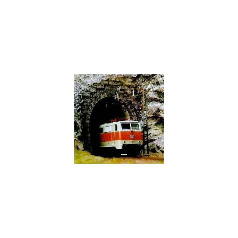 Model pojazdu Portal tunelowy 1-torowy - 2 sztuki (1/87H0) marki BUSCH BU7024