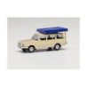 Model pojazdu WARTBURG 353 `66 TURYSTYCZNY Z NAMIOTEM DACHOWYM marki Herpa HE350341