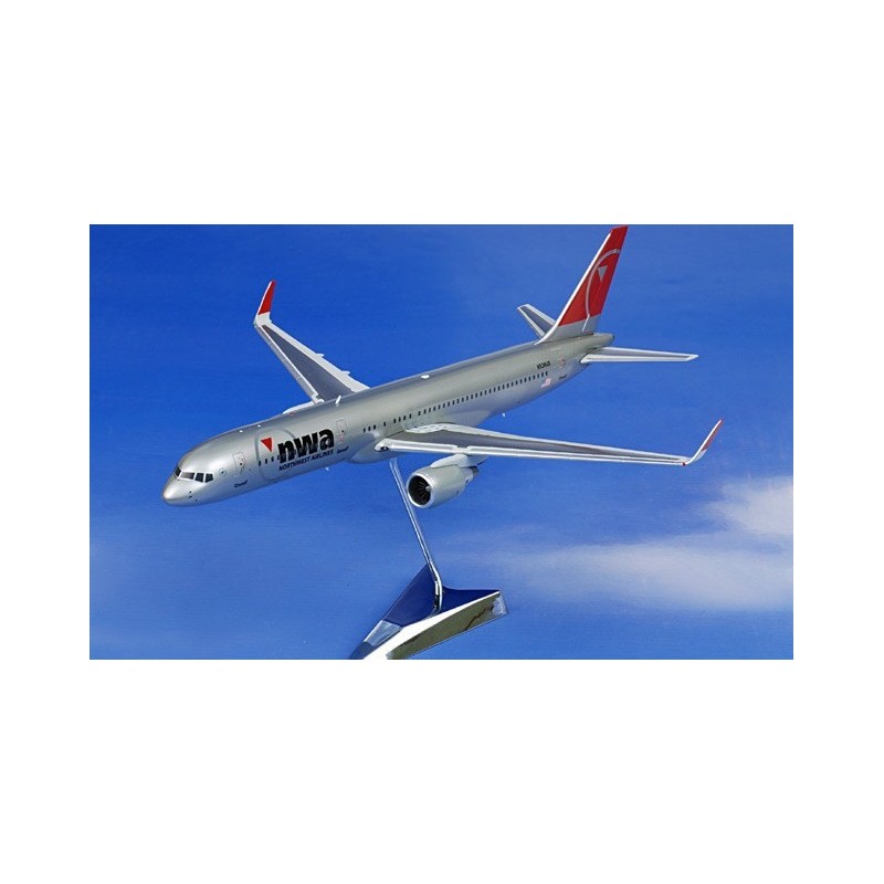 Model samolotu GeminiJets Gemini 200 G2NWA023 Boeing 757-200 Diecast Model Northwest Airlines marki GeminiJets GJ-G2NWA023