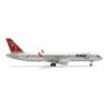 Model redukcyjny Boeing 757-200, skala 1:500, HERPA. Malowanie Northwest Airlines.