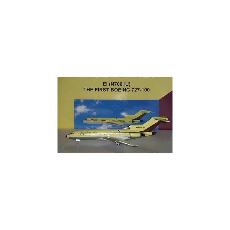 Model samolotu Boeing 727-100 EI(N7001U) marki 500 Inflight IF721001