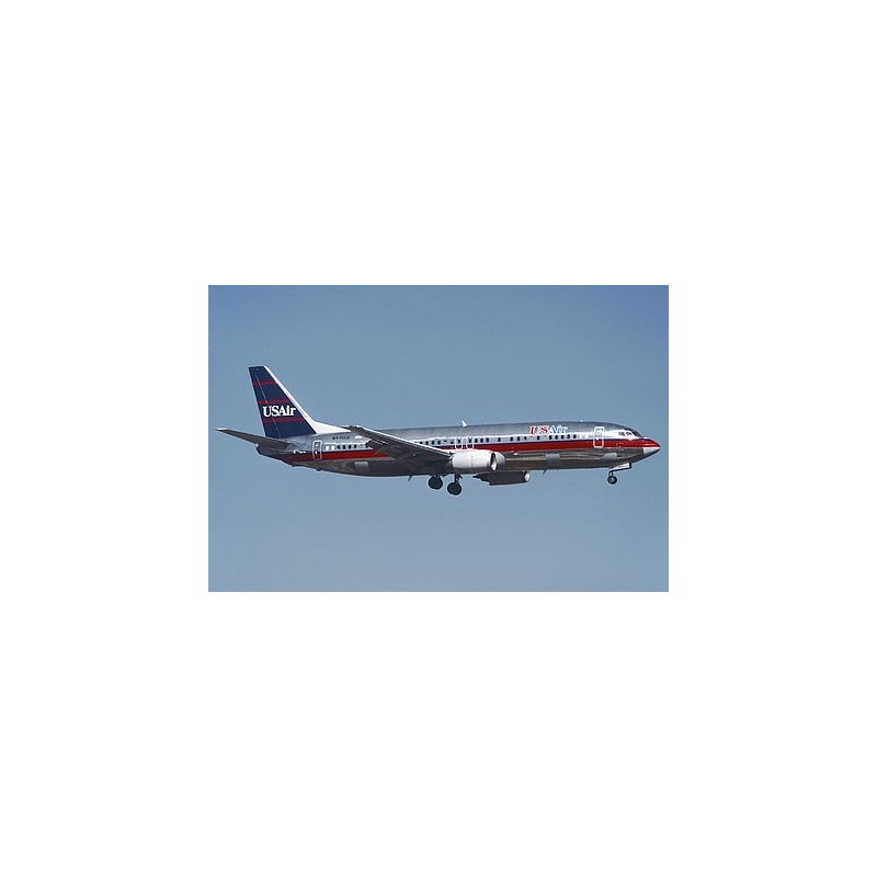 Model samolotu USAir Boeing 737-400 N778AU