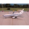 Model redukcyjny McDonnell Douglas DC-10-40F Aeroflot Cargo, skala 1:200, biały z niebieskimi pasami, oznaczenie VP-BDE.