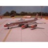Convair CV-990 'Coronado' American Airlines, 1:500, detaliczny model. Malowanie American Airlines, czerwono-szaro-srebrne.