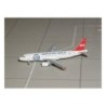 Model samolotu Airbus A320, skala 1:200, LTU, malowanie Hertha BSC Berlin.