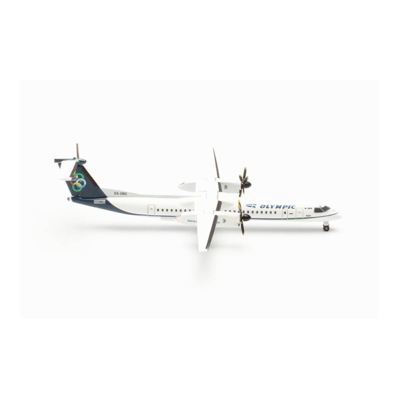 Model pojazdu OLYMPIC AIR BOMBARDIER Q400 marki Herpa HE536080