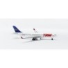 Airbus A330-200 TAM, skala 1:500, Herpa. Malowanie linii TAM, czerwono-biało-niebieskie.