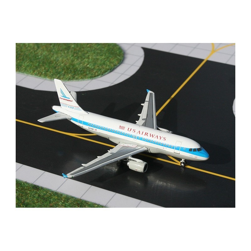 Model GeminiJets Airbus A319, skala 1:400, malowanie lini lotniczej US Airways.