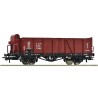 Roco 6600217 - Odkryty wagon towarowy typu E (Wddoh), PKP, epoka IV, H0