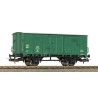PIKO 24554 H0, wagon gospodarczy PKP Xk, zielone malowanie, czarne podwozie, oznaczenie PKP.