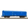 PIKO 58476 H0, wagon towarowy PKP 401Ka, niebieskie malowanie PKP CARGO, czarne podwozie, Epoka VI.