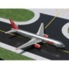 Model samolotu Boeing 757-200, skala 1:400, GeminiJets. Malowanie Jet.com, czerwono-srebrne.