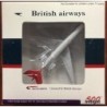 Model samolotu British Airways Super VC-10 G-ASGF, skala 1:500, InFlight. Malowanie British Airways, czerwony ogon.