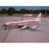 Convair CV-880 "Golden Arrow" TWA, skala 1:500, czerwono-biały.