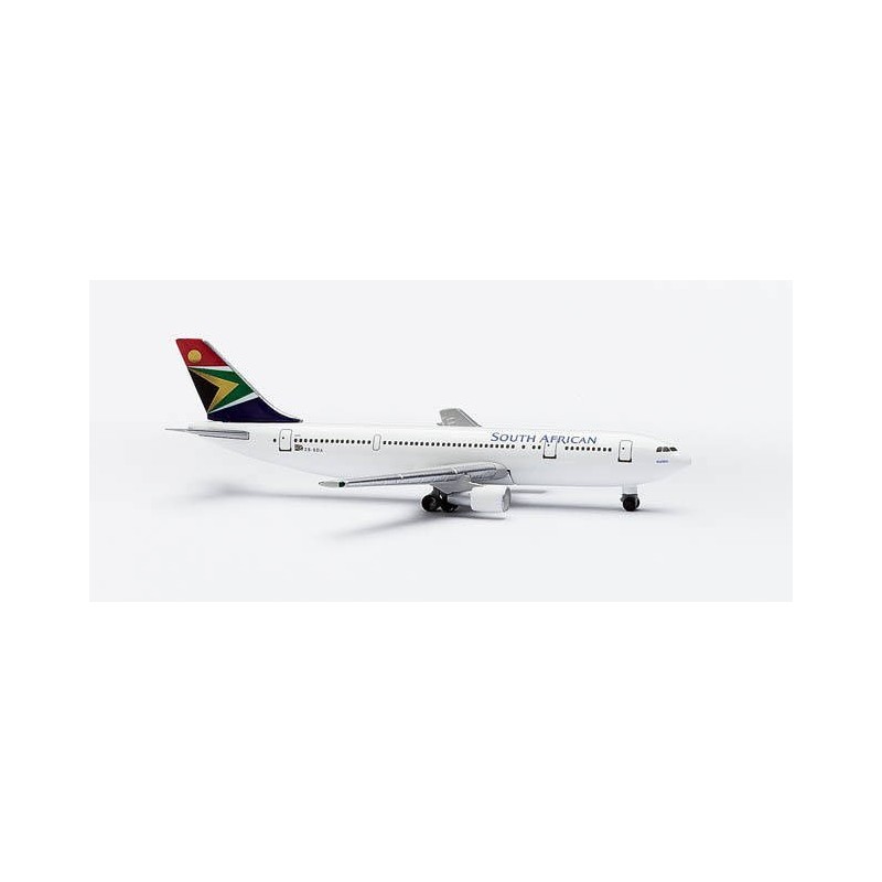 Model samolotu Airbus A300B2 linii South African Airways, skala 1:500, producent HERPA.