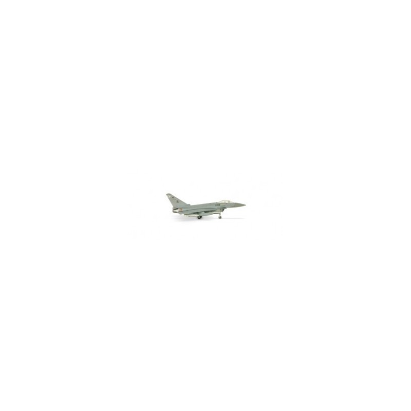 Model redukcyjny Eurofighter C.16 Typhoon, skala 1:200, Herpa. Siły Powietrzne Hiszpanii, Ala 11, baza Morón.