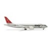 Model samolotu Northwest Airlines Boeing 787-8, skala 1:400, HERPA. Malowanie Northwest Airlines, szczegółowy model z podwoziem.