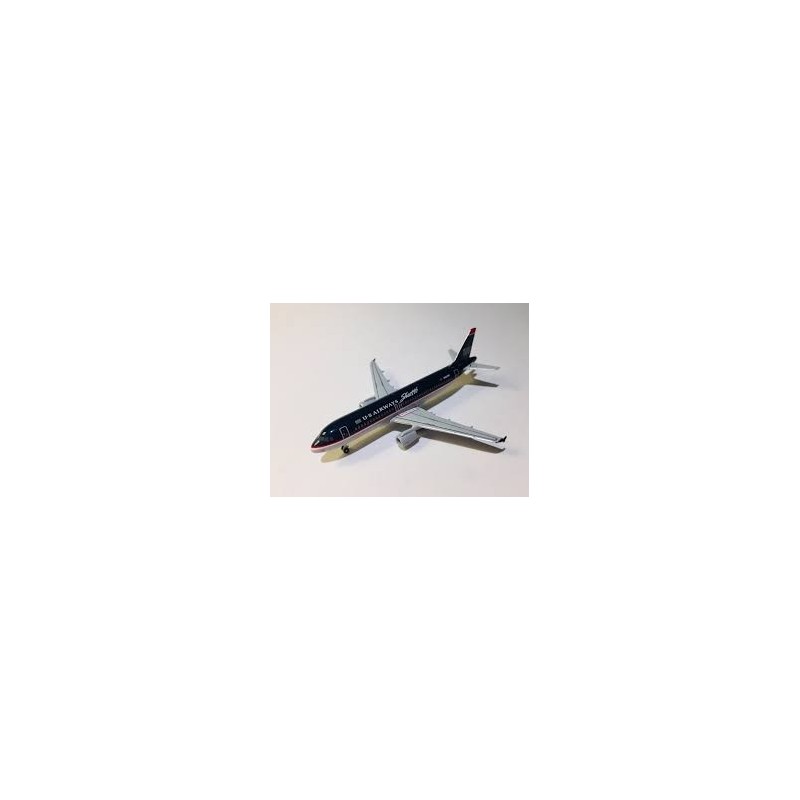 Model redukcyjny Airbus A320-214, skala 1:500, StarJets. Malowanie US Airways Shuttle.