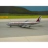 Model redukcyjny Boeing 707-300 Air India, skala 1:500, metalowy, malowanie Air India, rejestracja VT-DVA.