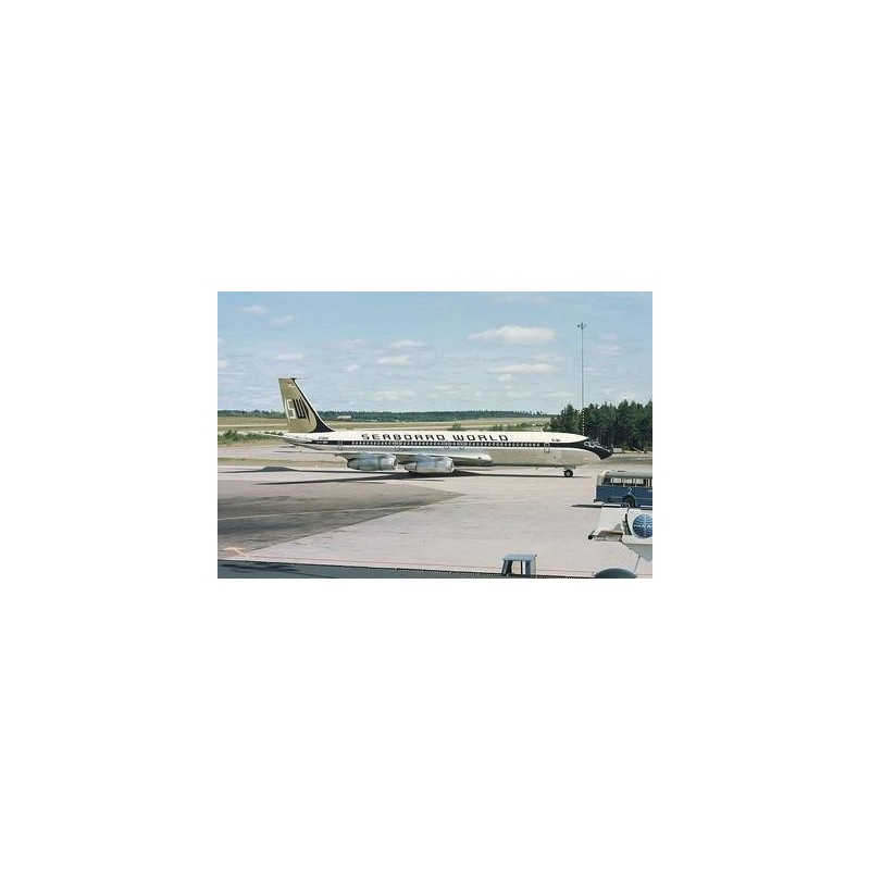 Boeing 707-300, Seaboard World, 1/400, N7322S.