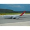 Model redukcyjny Boeing 747-300M Air India, skala 1/500, z detalami i malowaniem w barwach linii lotniczej.