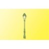 Lampa gazowa 56mm, model redukcyjny, zielona, detale metalowe.