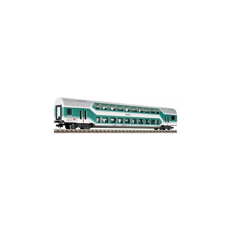 Model wagonu osobowego PKP 5105 Ahxz, skala 1:87, zielono-biały.