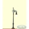 Lampa gazowa "Berlin-Charlottenburg", skala 1/160N, Ro-Bud. Czarny, z ciepłym LED.